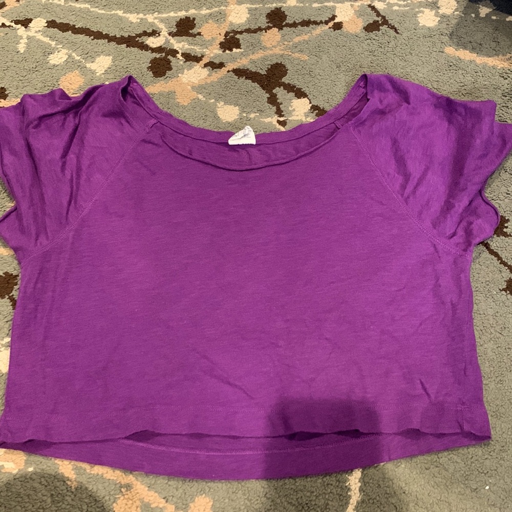 Crop top-workout or sleep top